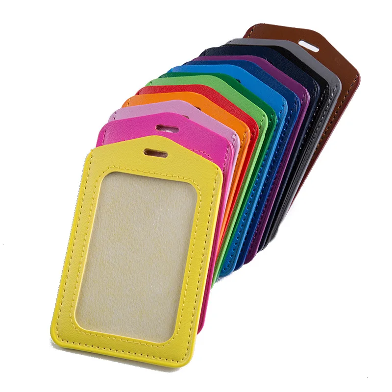High Quality Cheap Price Business Card Holder Case Leather Passport Horizional ID Card Holder