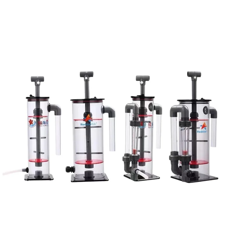 Red starfish CR-Z160B zeolite bucket seawater filter fish tank cleaning magnetic levitation zeolite filter