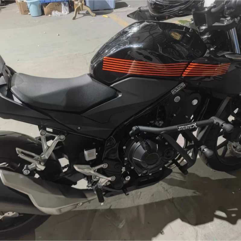 Мотоциклетные наклейки для Honda Kawasaki S1000R аксессуары топливного бака полосатая тонкая полоска украшение автомобиля Стайлинг водонепроницаемая наклейка