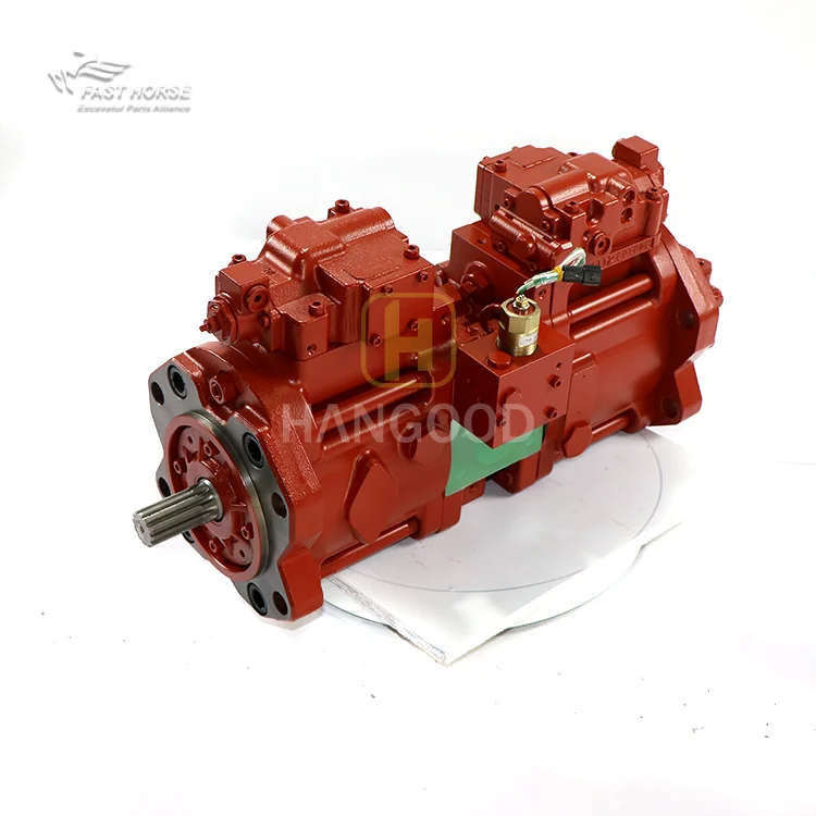 Hangood Excavator Pump K3V112DT-HNOV-14T JCM921 repair electric gear main hydraulic pump for KAWASAKI