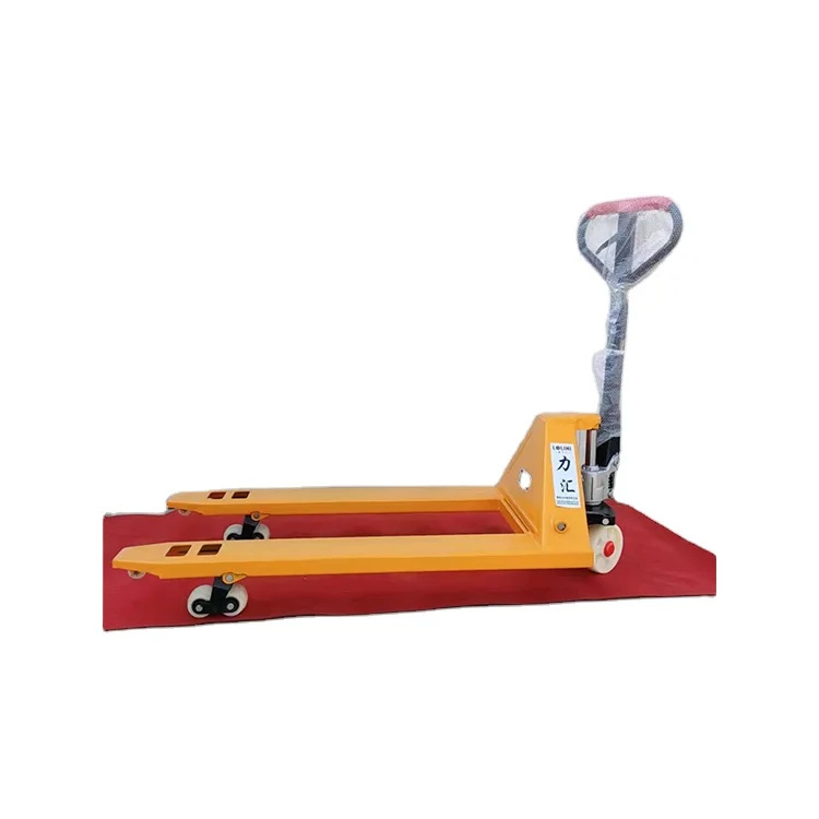 hot selling 3T 685mm durable manual handling pallet truck for construction