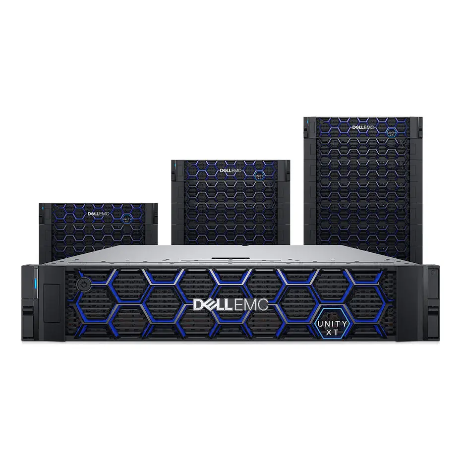 Hot Selling New Dells EMC Unity XT 680/680F 2U Rack Hybrid Flash Nas Storage Array