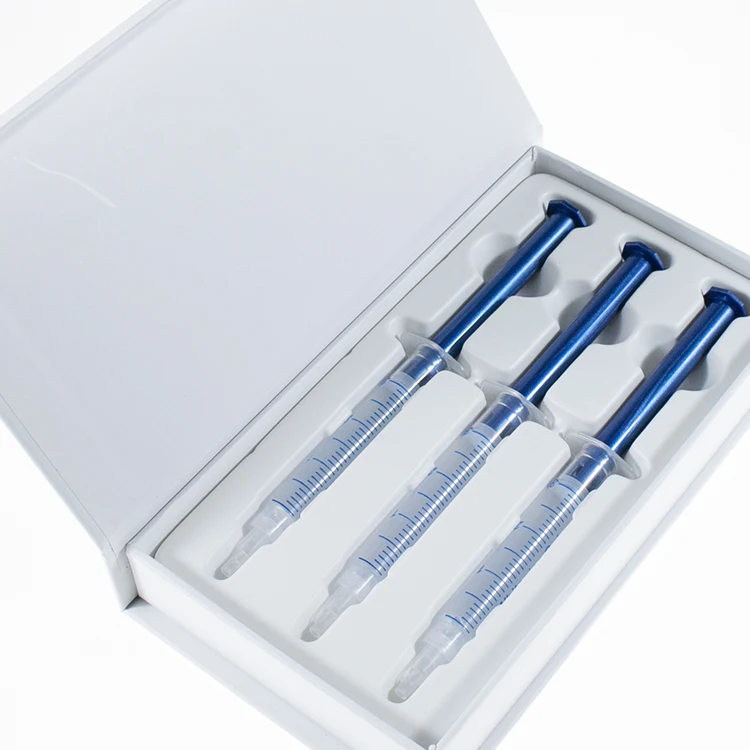 24k Gold Teeth Whitening Gel Syringe 35%hp 3ML 5ML 10ML Syringe gel