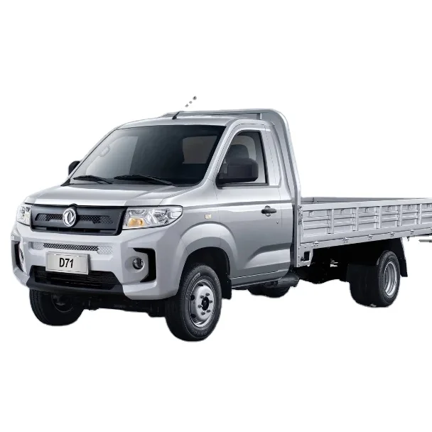 D71 China Dongfeng Factory Direct Low Price New Small Flat Truck 3 m 4 112PH Gasoline Mini Pickup Truck For Sale