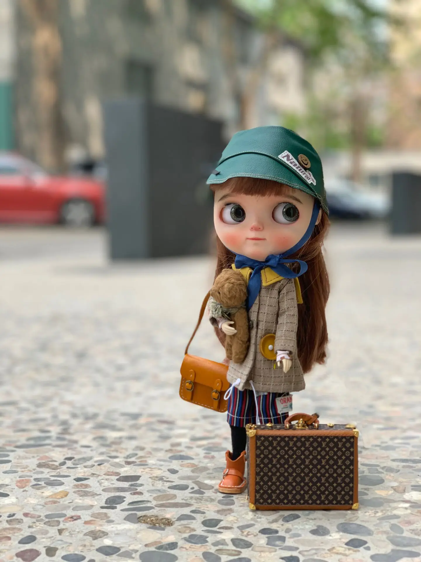  Чемодан Blythe 1/6 6 точек аксессуары для кукол чемодан Azone Ob24 Ob22
