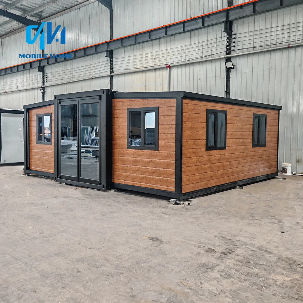 Китай оптовая продажа современный 3 спальни расширяемый контейнерный дом с кухней и гостиной промышленности расширение стальной дизайн