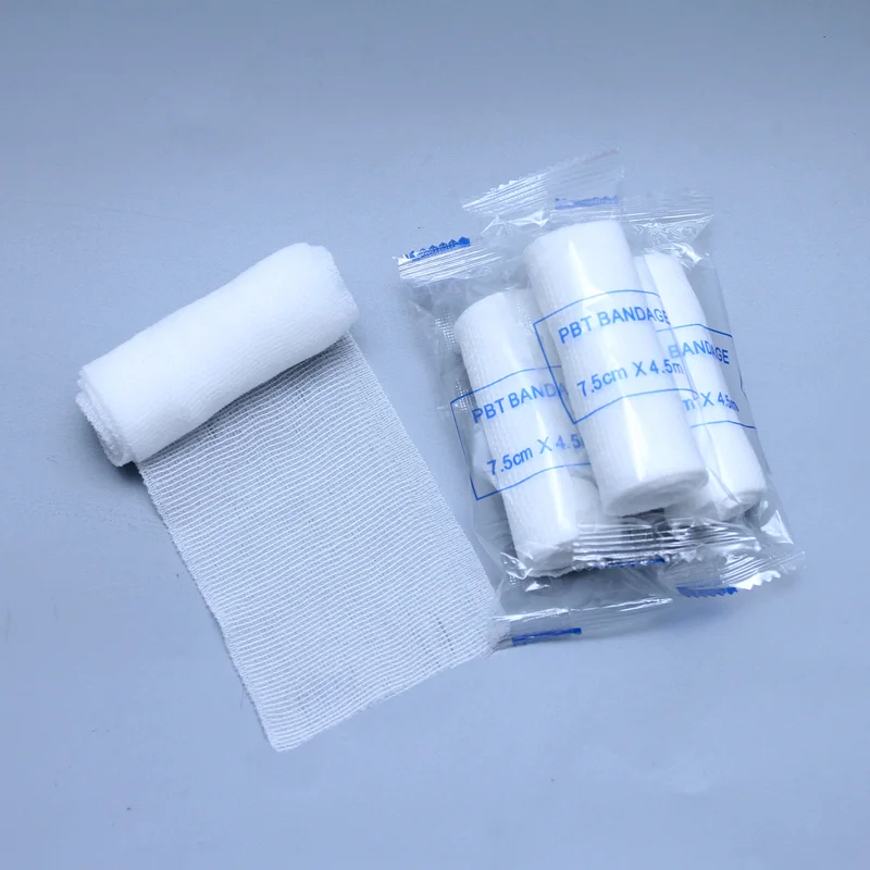 
7.5cm*4.5m PBT elastic bandages in stock factory direct sell RTS 