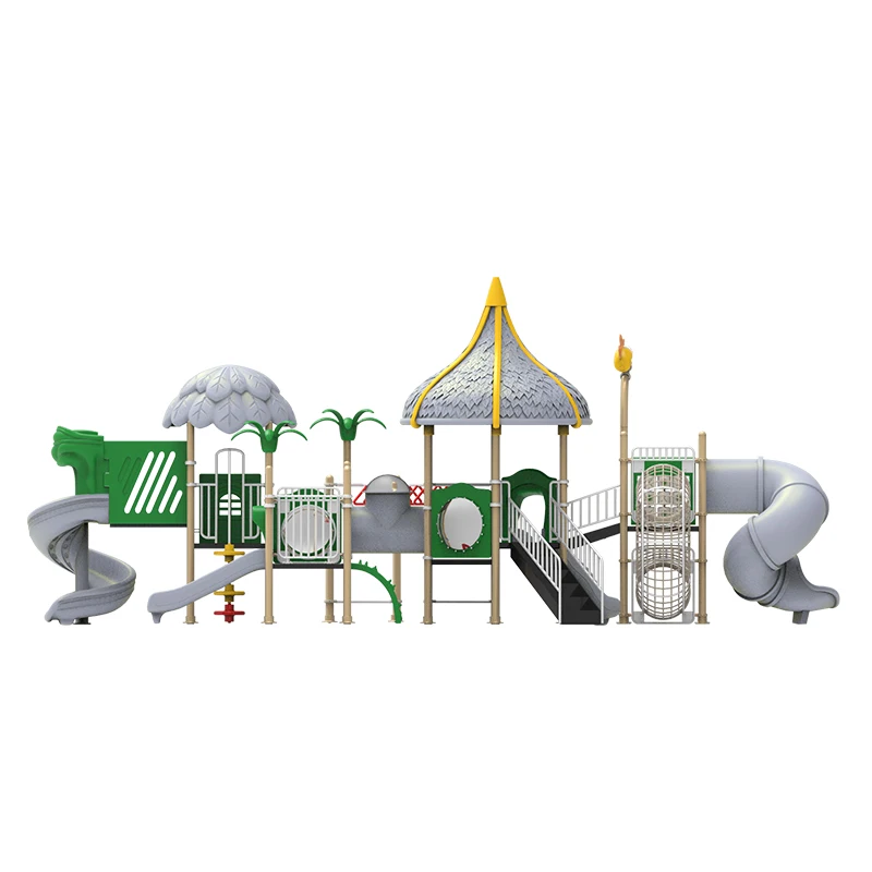COWBOY children park playground equipment manufacturer outdoor swing and slide play set