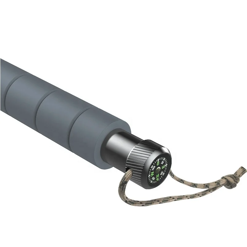 Comfortable Foam Handle Enhanced Automatic Retractable Telescopic Self Defense Stretchable Steel Stick