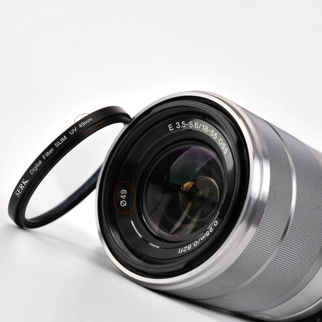 High Quality universal camera 49mm uv filters camera lens 49mm