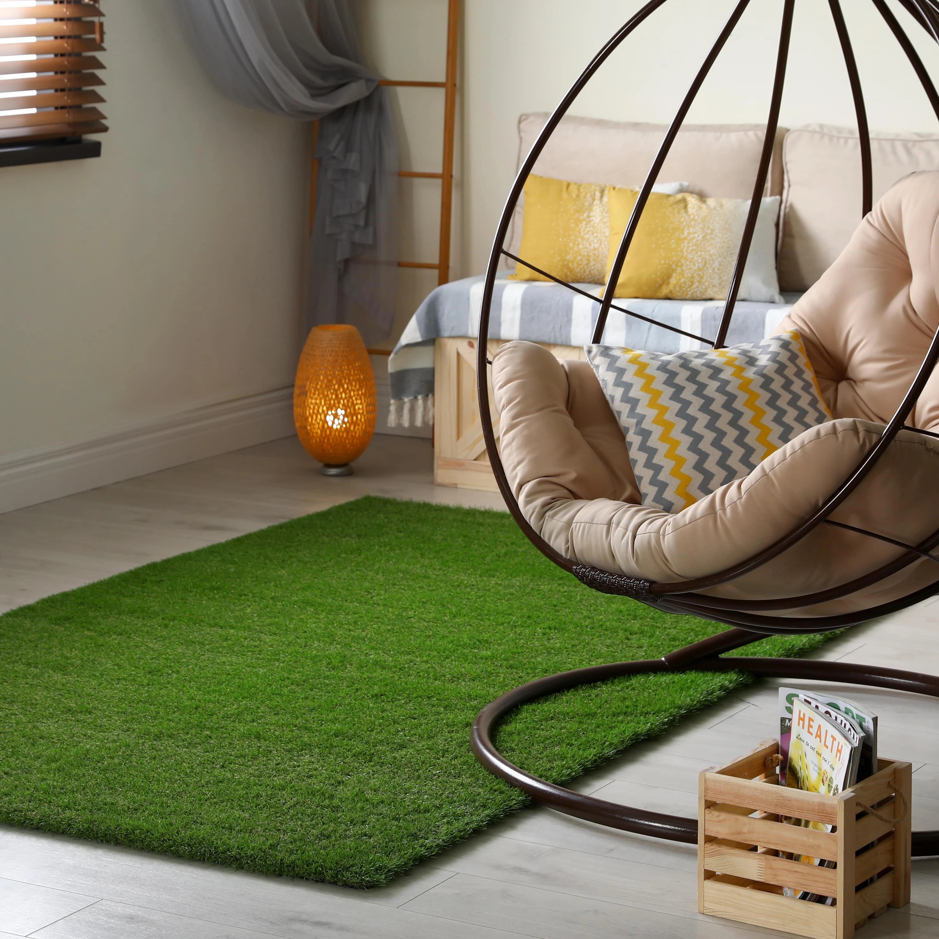 china wholesale anti-uv balcony waterproof pet garden green rug landscaping grass plastic leisure grass