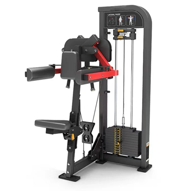 Commercial Gym Fitness Equipment Hammer Strength Shoulder Press Weight Pin Loaded Machine