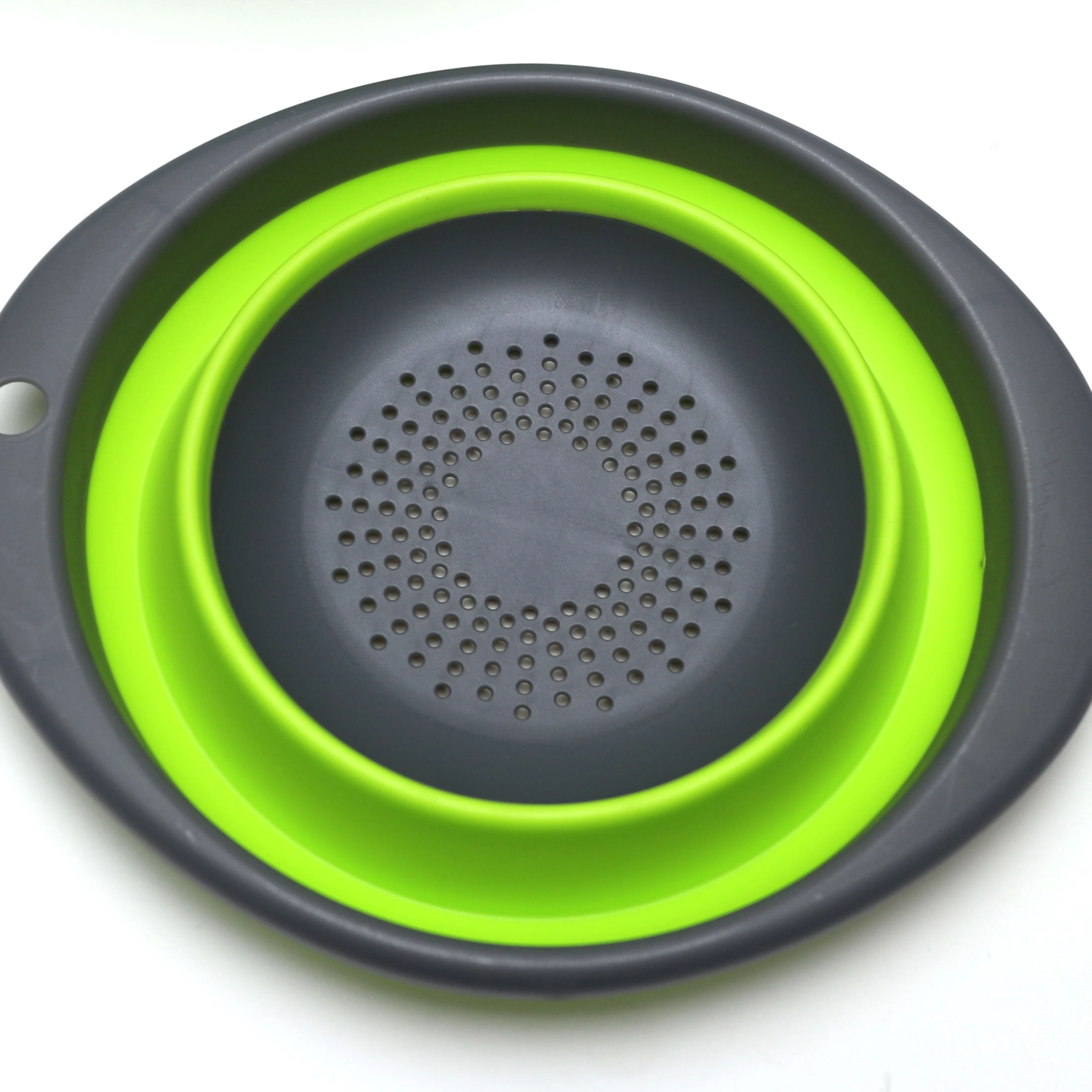 Hip-home новая складная Бытовая корзина для мытья фруктов и овощей пластиковая силиконовая чаша для раковины