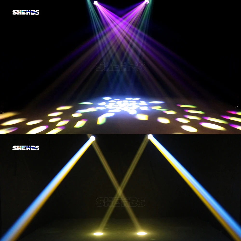 Shehds Beam 275 Double Prism 275W 10r Sharpy Light Moving Head Professional Stage Lighting with Flight Case