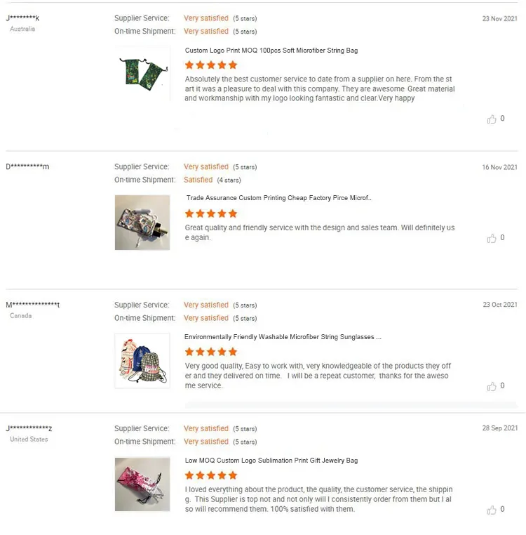 Microfibre Packaging Custom Logo Printed Drawstring Microfiber Bags For Eyeglasses Sunglasses Jewelry Package Microfiber Pouch