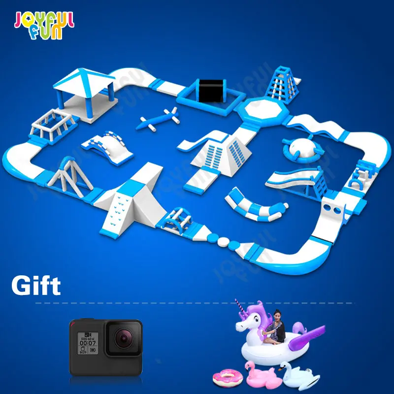 Joyful Fun Customized Water Park Popular Multi function Outdoor Large Inflatable Water Park for Sale