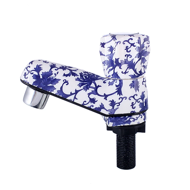 Wholesale Bathroom Mixer Faucet ABS Plastic Basin Tap Abs Valve Full Basin Faucet