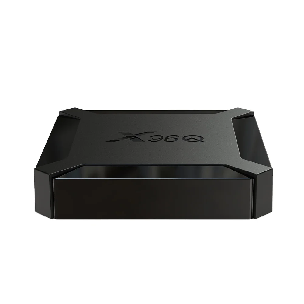  RK новейшая ТВ-приставка X96Q Allwinner H313 1G/8G 2 4 ГГц 100M LAN Android 10 4K Поддержка
