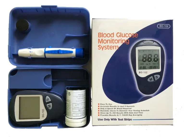 jinyulong  factory  Blood Sugar Test Kit Blood Sugar Glucometer  diabetes mellitus fully automatic digital blood glucose monitor