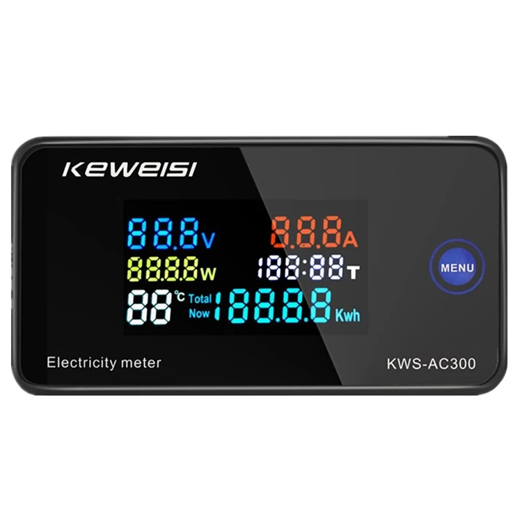  KWS-AC300 AC Power Watt Energy 50-300V 10A 100A цифровой вольтметр Амперметр Электрический