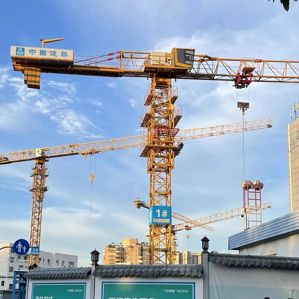 5Ton Flat-Top Small Tower Crane QTZ63 (5010)