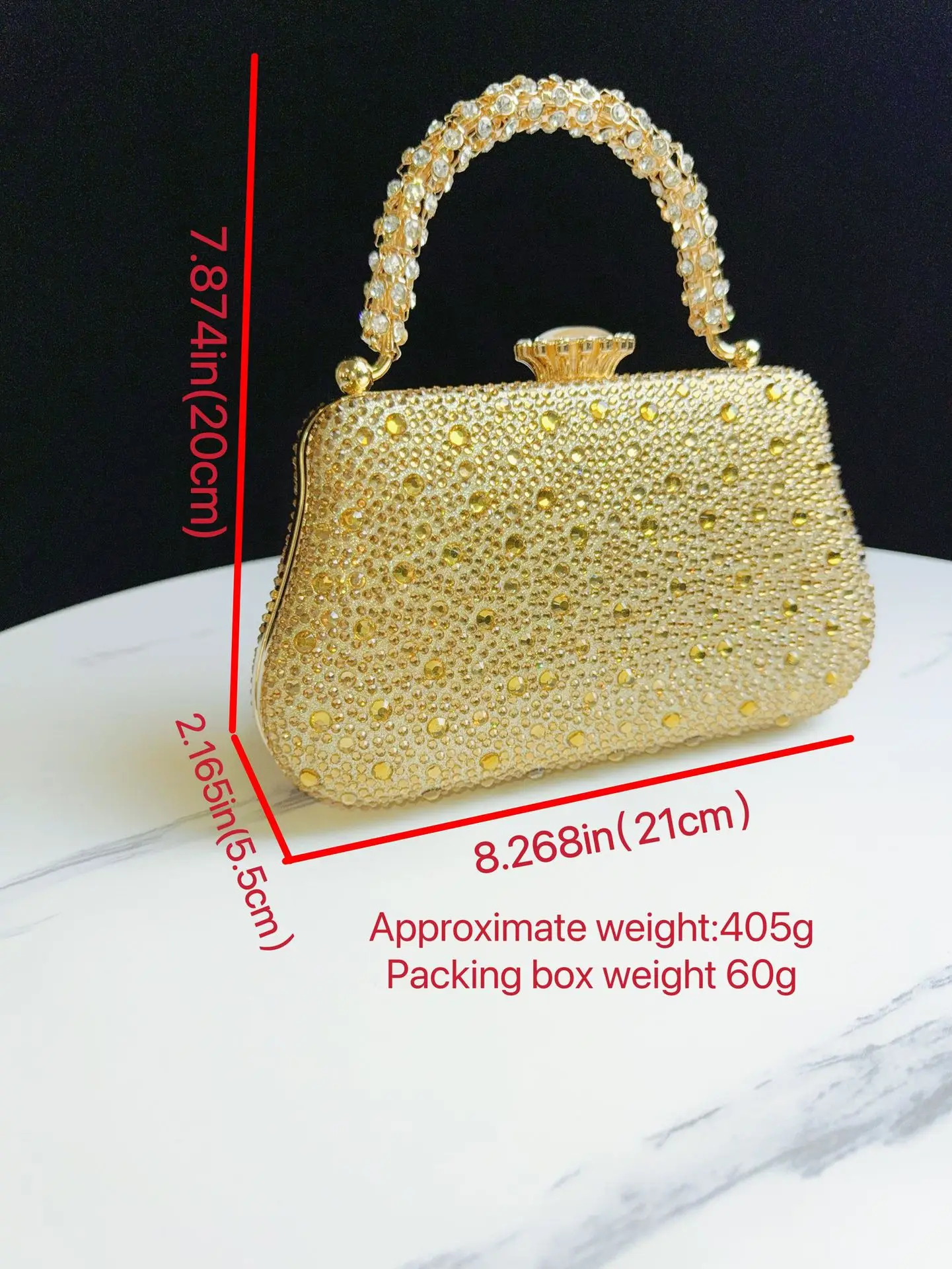 2024 Hot Selling Luxury Banquet Bag Crossbody Chain Clutch Elegant Evening Handbag For Ladies