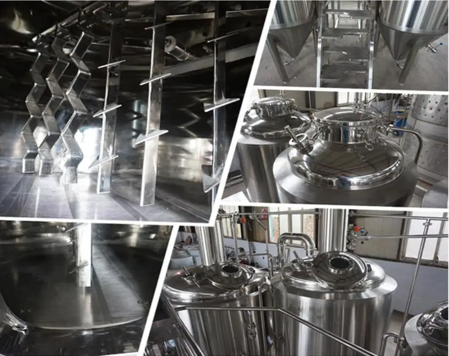 2000L Beer Brewing Equipment Fermenting Equipment System Restaurant Hotels