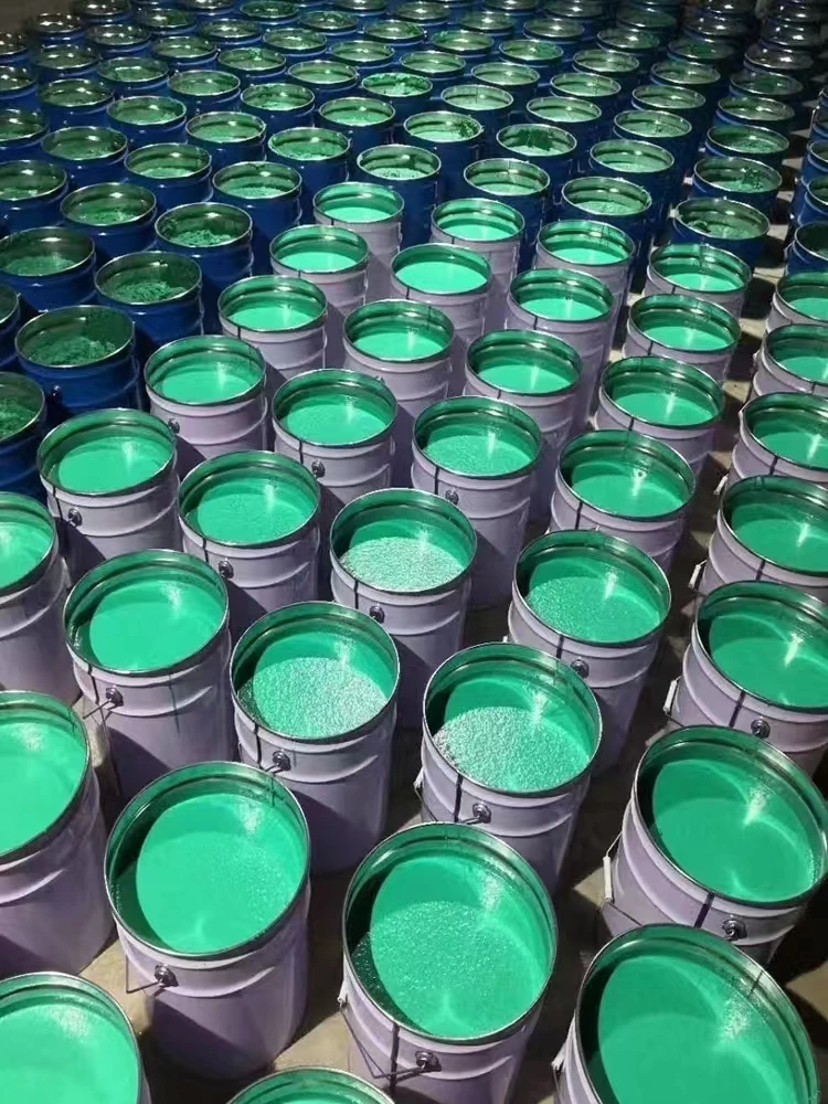 Scale cement vinyl glass epoxy heat-resistant acid-and alkali-resistant anti-corrosion paint for the desulphurization tower