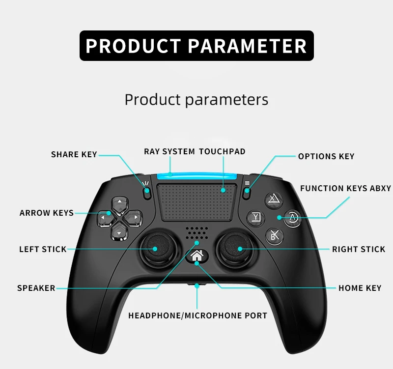 Новый дизайн, беспроводной игровой контроллер PS5, джойстик для игровой консоли PS4, геймпад