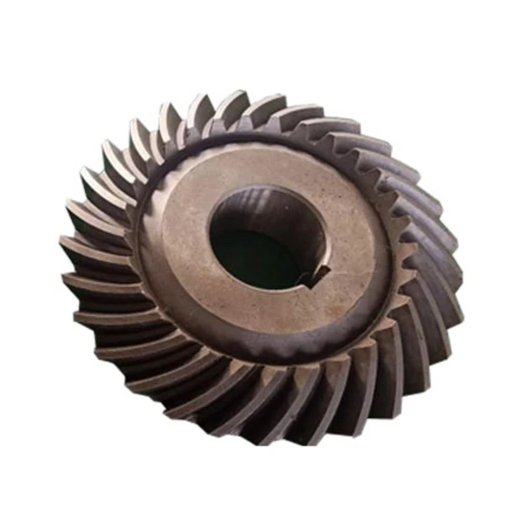 
high precision customized casting hardened new DCY bevel gear and shaft 