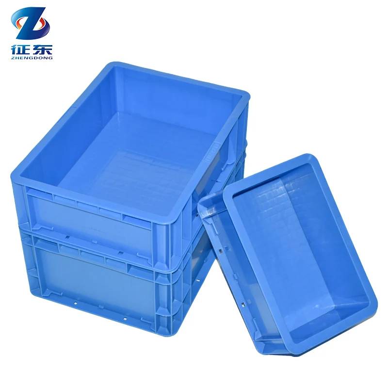 Heavy Duty Industrial Storage Bins Eu Crate Multifunctional Large Storage Pp Plastic Turnover Box
