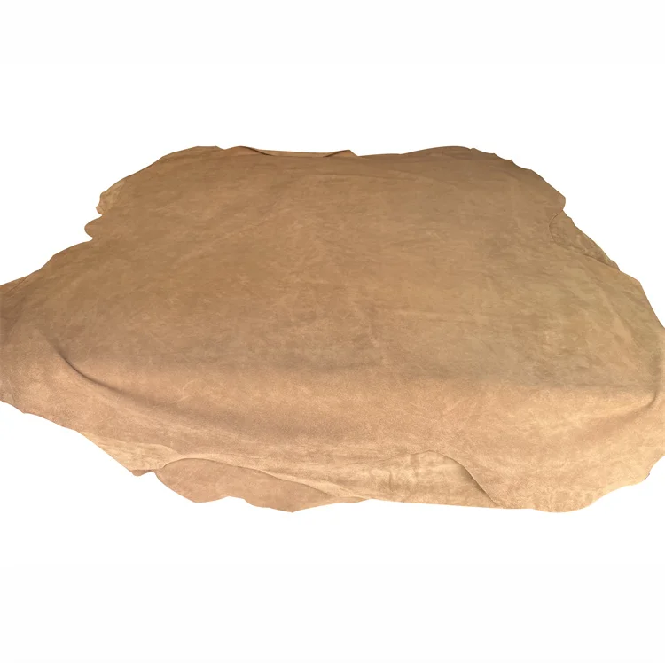 Коньяк цвета коровья кожа сплит замша для обуви верхние сумки сапоги багаж