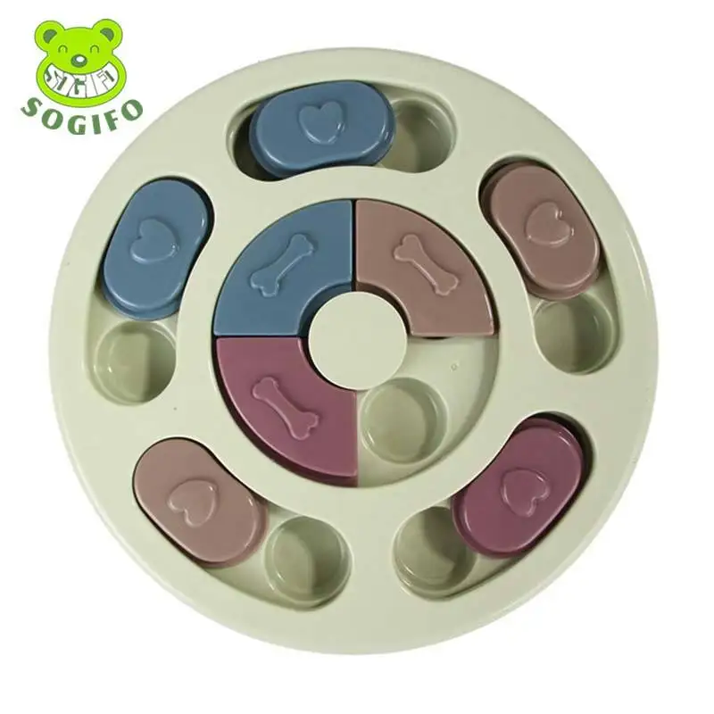 2024 Hot Sell Reduce Pet Anxiety Interactive Treat Slow Feeder Pet IQ Training Puzzle Feeder Toys