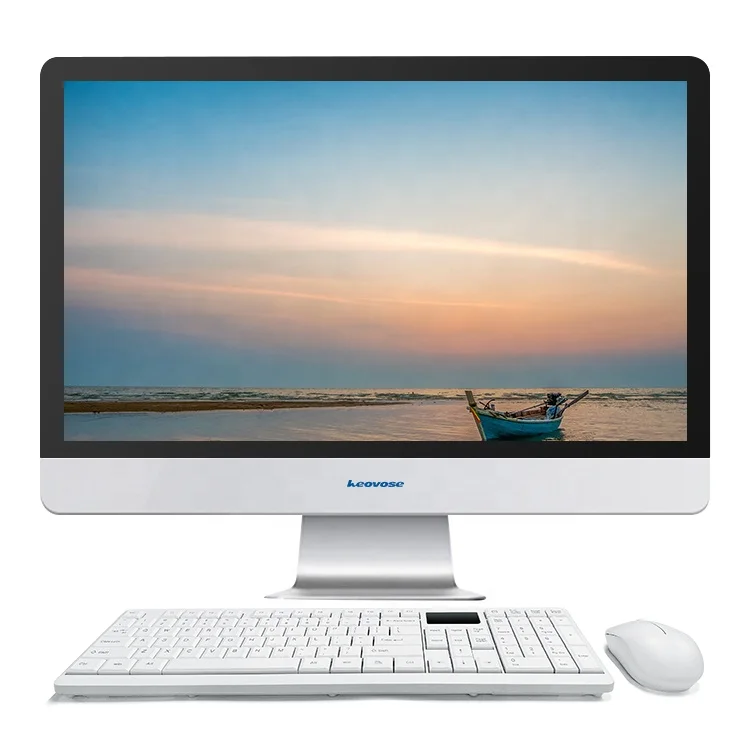 18.5inch Business Gaming Desktop Laptop Computer Hardware Software Barebone All-in-One PC Touch Screen