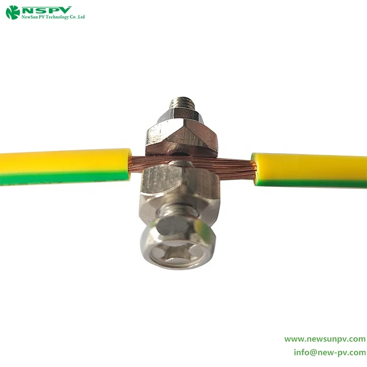 High Quality Solar Panel Grounding Lug To Secure A Grounding Conductor