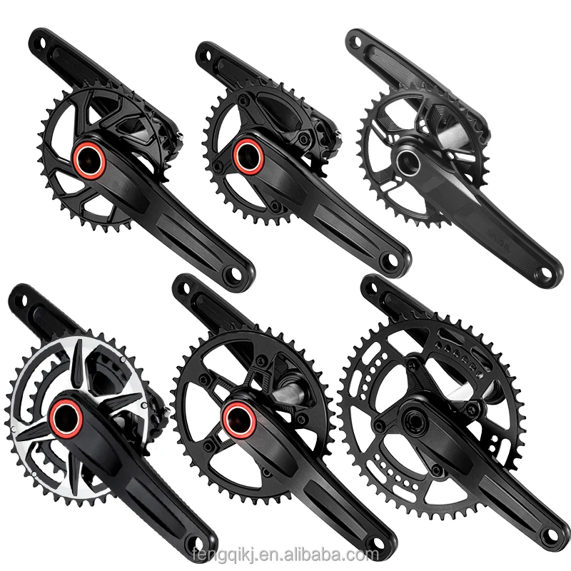 BCD 104 CNC Aluminum Bicycle Crank Set for MTB & Road Bike Parts.