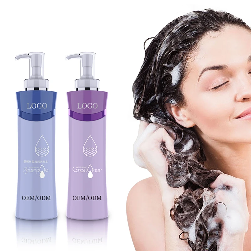 Diwei Hair Shampoo and Conditioner Set Pure Organic Sulphate Free Moroccan Argan Oil Shampoo OEM Free Sample Factory