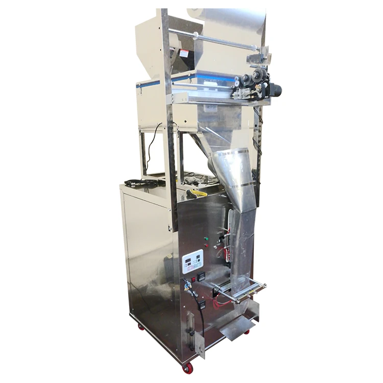 1200g Automatic plastic bag packing machine for banana chips and biscuit