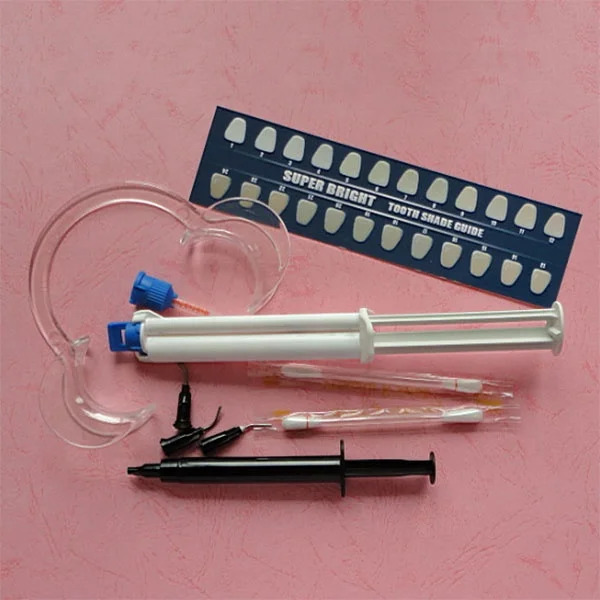 Sample accept 100% whitening result guaranty professional teeth whitening  kit provide customized package