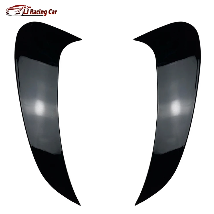 Rear Bumper Flag AMG Car Trim Tail Wind Knife Sticker Cover For Mercedes-Benz C Class W206 C200 C260 C300 2022+