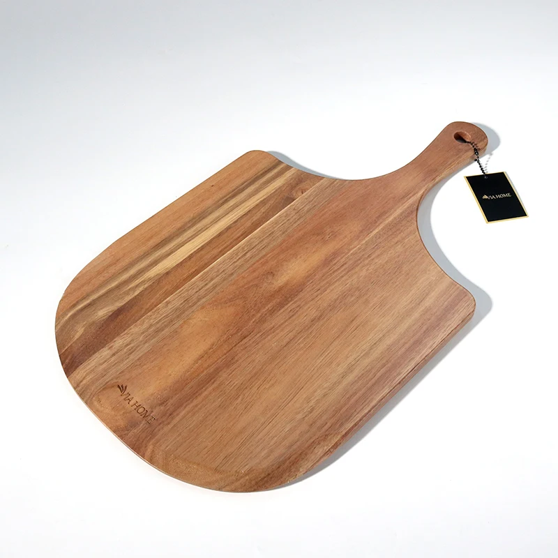 Hot Selling Acacia Wooden Cutting Board,Kitchen Chopping Board With Handle Hanging Hole