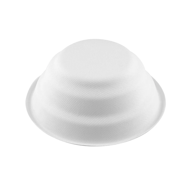 Bpi Certified Disposable Cereal Bowl Large Bagasse Pulp 500ml 700ml 1000ml Large Double Wall Eco Friendly Bowls