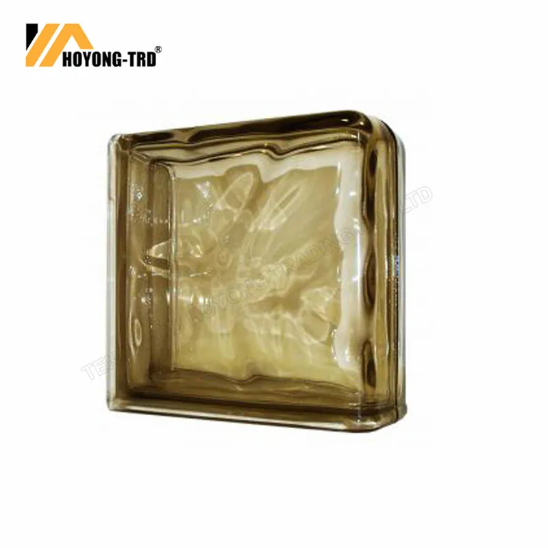 Китайский поставщик стеклянный блок декоративный кирпич низкая цена 80 мм Толщина архитектурного стеклянного блока