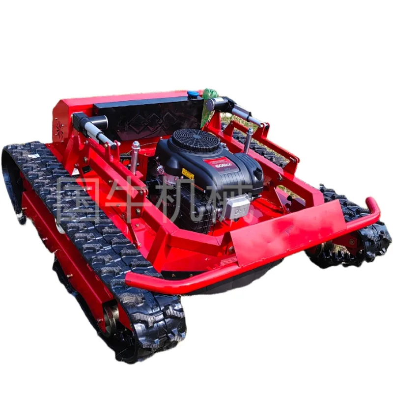 New Upgrade of Tracked Wireless Remote Control Mower for Weeding in Orchard Lawn of Tracked Airport