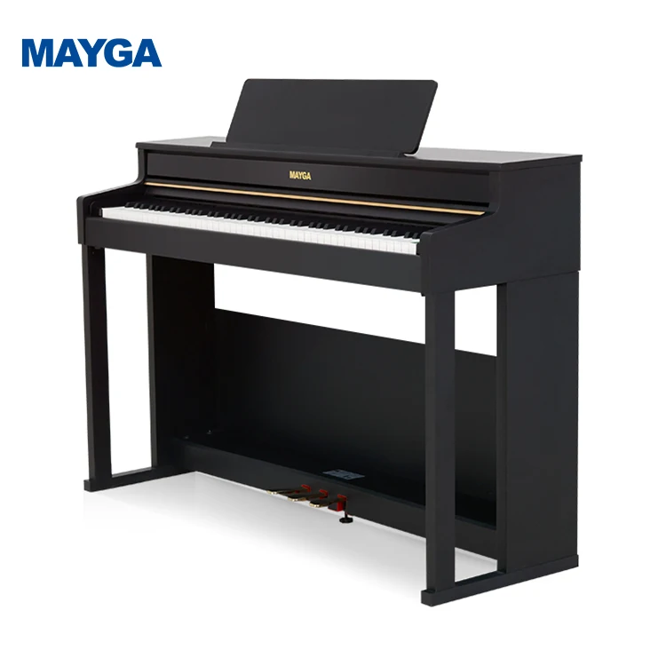 OEM MAYGA MP-12PRO модель 88-клавишная экшн-клавиатура комплект со скамейкой электронное пианино для наушников