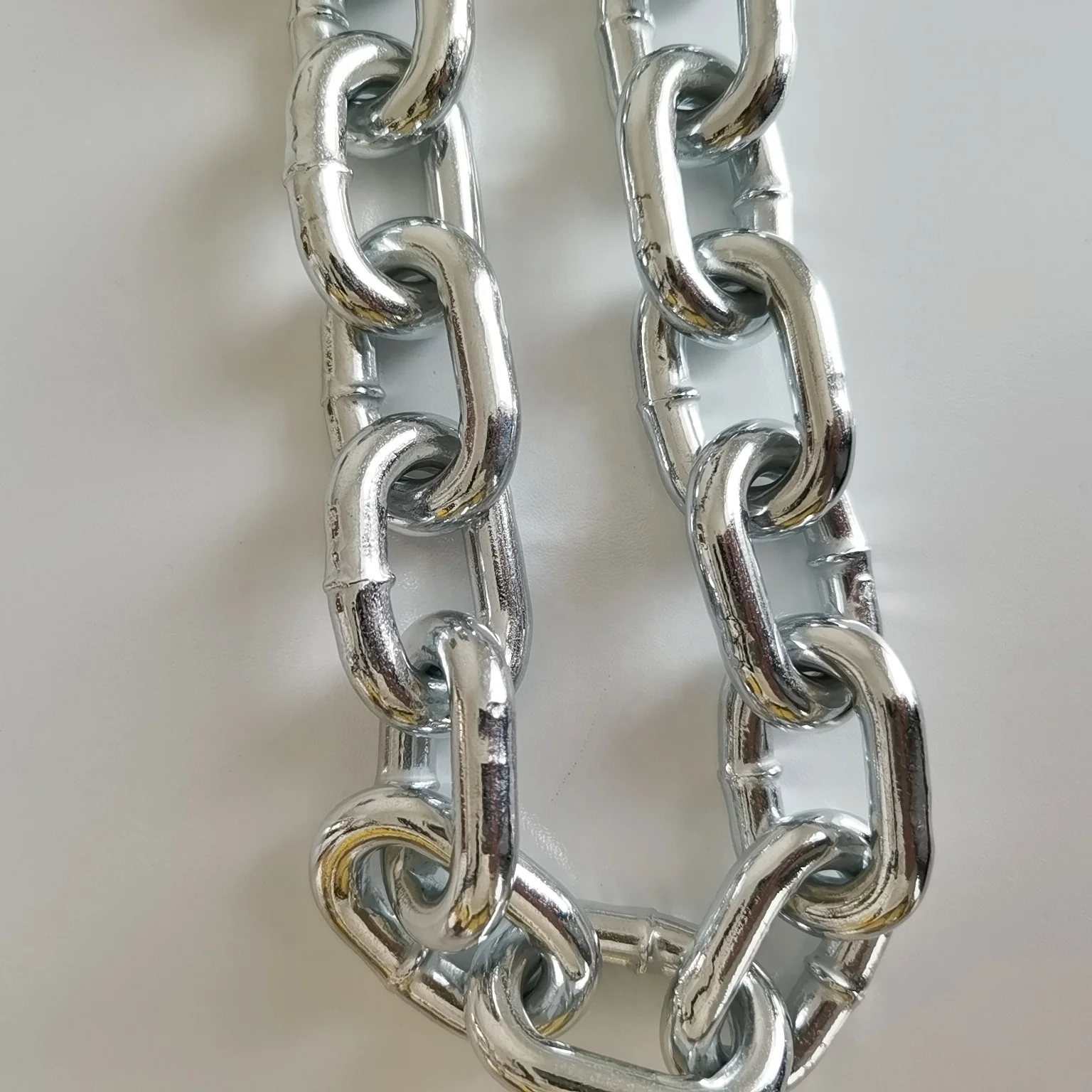 Chain Wholesale Short Link Chain Steel Galvanized Open Long Link Chain for Swing Conveyor