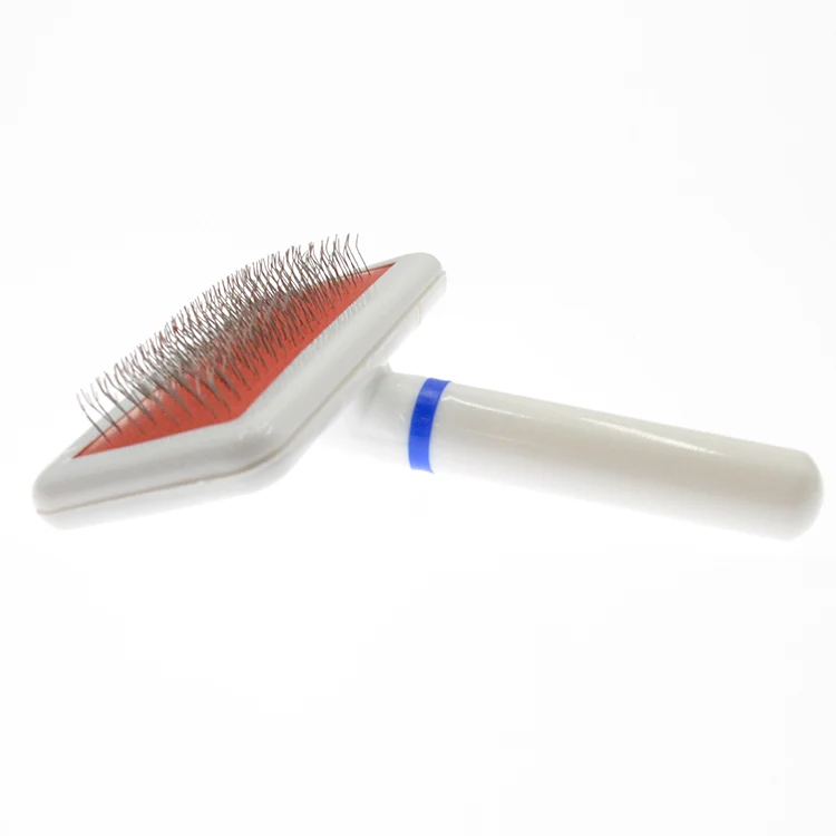 
Factory Supply Wholesale Grooming Non-Slip Handle Massage Comb Pet Hair Pet Brush 