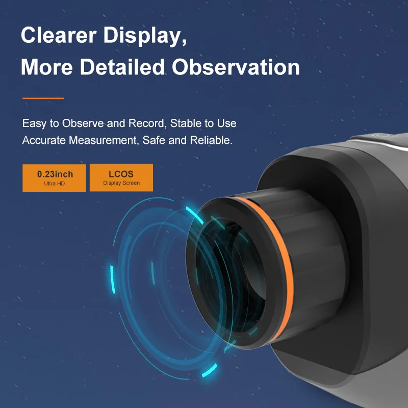 DECCA Clearly Visible Suitable For One-handed Operation Look Night Vision Thermal Imager