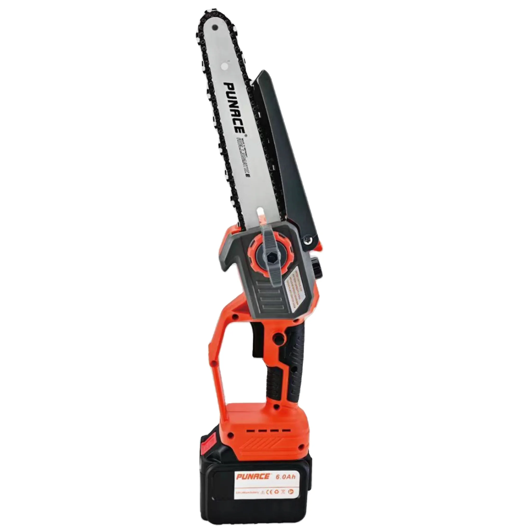 21V Electric Chainsaw Portable 8 Inch Brush Cutter Industrial Cordless Wood Cutter Garden Pruning Battery