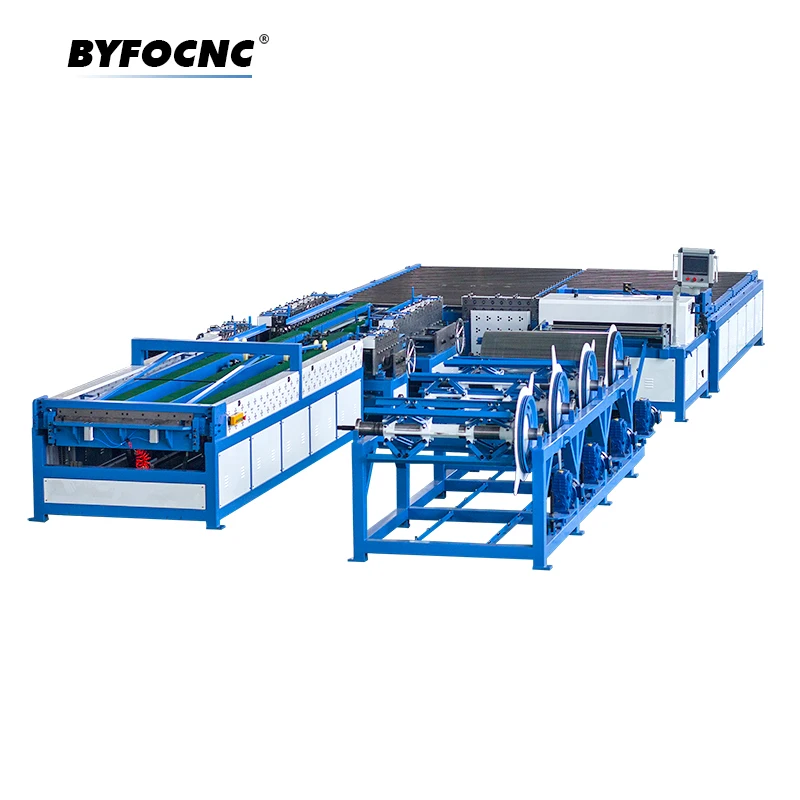 Air duct machines ductwork machines auto duct line 5 U shape auto duct line 5